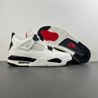 Low Top Sneakers, White Black Gray Red Colorway, Lace Up Design, Casual Gift for Sneaker Fans