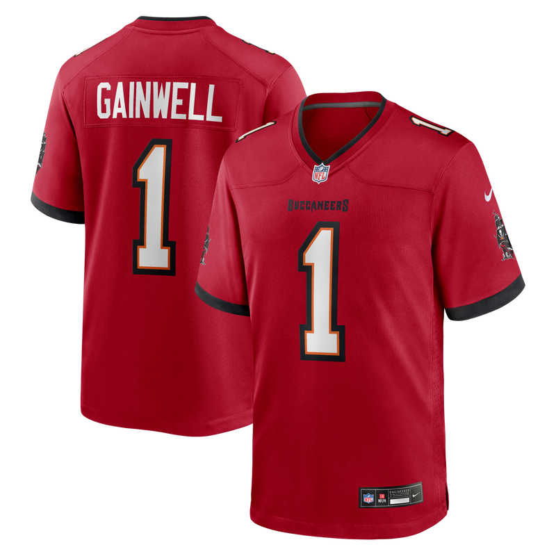 Tampa Bay Buccaneers Kenneth Gainwell Red Team Game Jersey