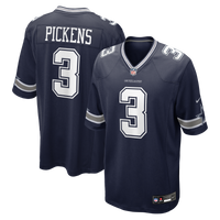 Dallas Cowboys George Pickens Navy Game Jersey