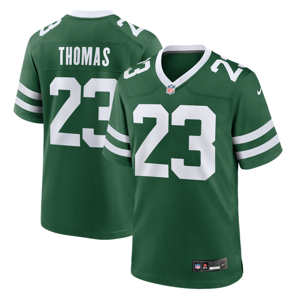 New York Jets Azareye'h Thomas Legacy Green Team Game Jersey
