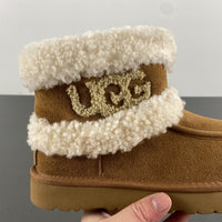 Boots, Multiple Colorways, Slip On Design, Wool Detail, Casual Gift for Shoe Lovers