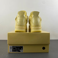 Retro Mid Top Sneakers, Yellow Colorway, Lace Up Design, Casual Gift for Sneaker Fans
