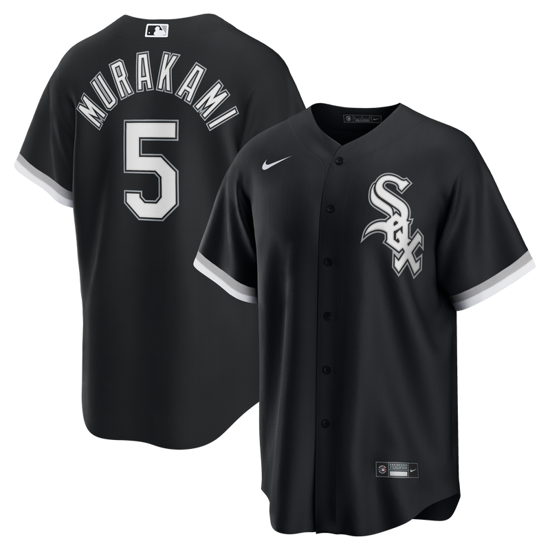 Chicago White Sox Munetaka Murakami Black Alternate Replica Jersey