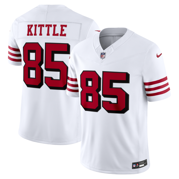San Francisco 49ers George Kittle White Alternate Stitched Limited Jersey
