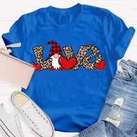 Festive Holiday Graphic T-Shirt, Christmas Leopard Print Santa Claus Shirt, Retro Cheetah Santa Tee, Adorable Xmas Season Unisex Present Top