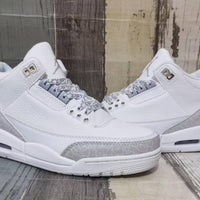 Low Top Sneakers, White Colorway, Lace Up Design, Casual Gift for Sneaker Fans