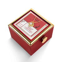 Fur Mama CZ Crystal Pendant Necklace, Dog Mom Love Knot Necklace, Pet Lover Holiday Jewelry, Christmas Present from Furbaby Necklace
