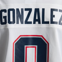 New England Patriots Christian Gonzalez White Game Jersey
