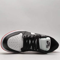 Low Top Sneakers, White Black Colorway, Lace Up Design, Casual Gift for Sneaker Fans