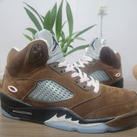 High Top Sneakers, Dark Brown Colorway, Lace Up Design, Casual Gift for Sneaker Fans