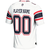UConn Huskies NIL Pick-A-Player Football Jersey - White