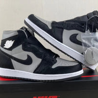 High Top Sneakers, Black Gray Colorway, Lace Up Design, Casual Gift for Sneaker Fans