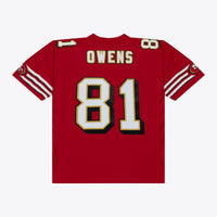 San Francisco 49ers Terrell Owens Red 1996 Legacy Replica Player Jersey
