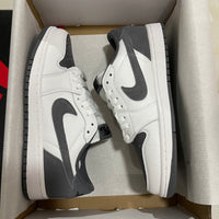 Low Top Sneakers, Gray Colorway, Lace Up Design, Casual Gift for Sneaker Fans