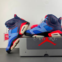 High Top Sneakers, Royal Blue Red Navy Colorway, Lettering Design, Lace Up Design, Casual Gift for Sneaker Fans
