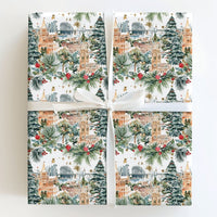 Australia City Gift Wrap, Sydney Harbour Bridge Christmas Wrapping Paper, Festive Winter Landmark Wrapping Paper, Holiday Present Paper Roll