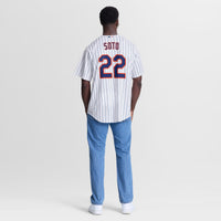 New York Mets Juan Soto White Home Replica Jersey