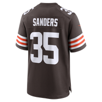 Cleveland Browns Raheim Sanders Brown Team Game Jersey
