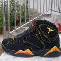 Sneakers, Black Yellow Colorway, Lace Up Design, Casual Gift for Sneaker Fans