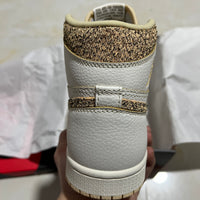 High Top Sneakers, Off White Colorway, Lace Up Design, Casual Gift for Sneaker Fans