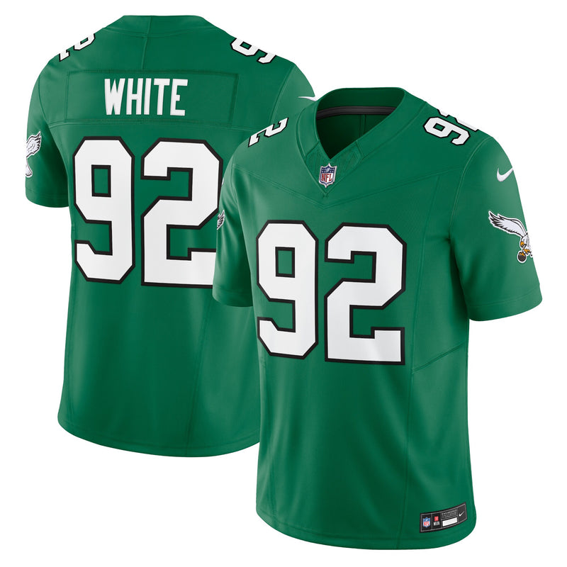 Philadelphia Eagles Reggie White Kelly Green Alternate Limited Jersey