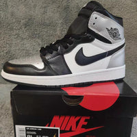 Sneakers, Black Silver Colorway, Lace Up Design, Casual Gift for Sneaker Fans