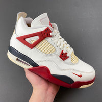 Low Top Sneakers, White Black Red Colorway, Lace Up Design, Casual Gift for Sneaker Fans