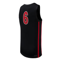 #6 UNLV Rebels Replica Basketball Jersey - Black