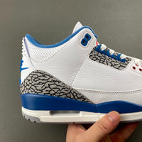 Retro Low Top Sneakers, Royal Blue White Colorway, Lace Up Design, Casual Gift for Sneaker Fans
