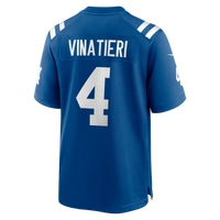 Indianapolis Colts Adam Vinatieri Royal Team Retired Game Jersey