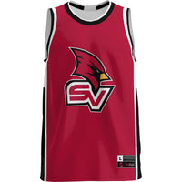 Saginaw Valley State Cardinals Lightweight Basketball Jersey - Red