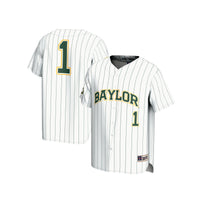 #1 Baylor Bears Lightweight Baseball Fashion Jersey - White