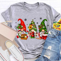 Humorous Cafeteria Holiday Graphic Tee, School Lunch Lady Santa Claus Christmas T-Shirt, Festive School Staff Shirt, Xmas Lunch Lady Present