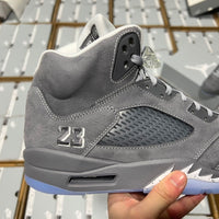 Sneakers, Gray Colorway, Casual Gift for Sneaker Fans