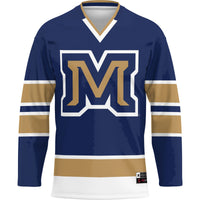 Montana State Bobcats Hockey Jersey - Blue
