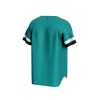 Coastal Carolina Chanticleers Baseball Jersey - Teal