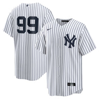 New York Yankees Aaron Judge White Home Replica Player Name Jersey