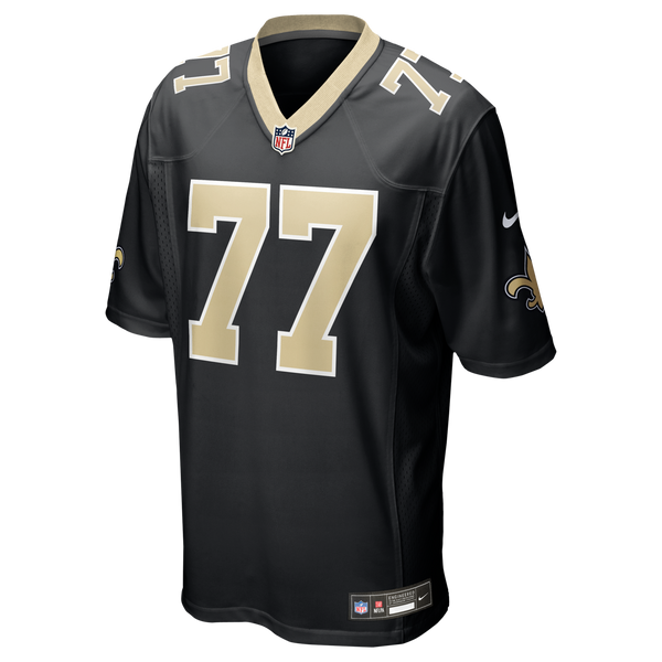 New Orleans Saints Carl Nicks Black Game Retired Player Jersey