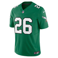 Philadelphia Eagles Saquon Barkley Kelly Green Alternate Limited Jersey