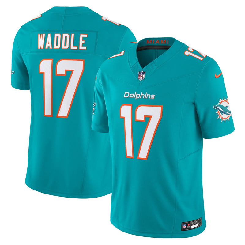 Miami Dolphins Jaylen Waddle Aqua Limited Jersey