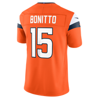 Denver Broncos Nik Bonitto Orange Team Stitched Limited Jersey