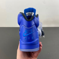 Low Top Sneakers, Royal Blue Colorway, Lace Up Design, Casual Gift for Sneaker Fans