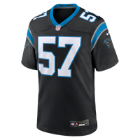 Carolina Panthers Monroe Freeling Black 2026 NFL Draft First Round Pick No. 19 Team Game Jersey