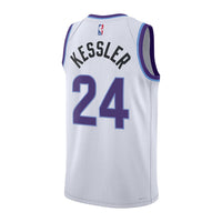 Utah Jazz Replica Association Swingman Jersey - White - Walker Kessler