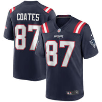 New England Patriots Ben Coates Navy Game Retired Player Jersey