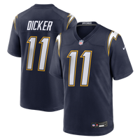 Los Angeles Chargers Cameron Dicker Navy Alternate Game Jersey