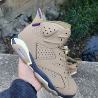 High Top Sneakers, Beige Purple Colorway, Lace Up Design, Casual Gift for Sneaker Fans
