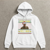 Humorous Holiday Meme Sweatshirt, I'm Going Drinking Yes I Am Christmas Hoodie, Drinking Christmas Hooded Sweater, Comedy Party Pullover