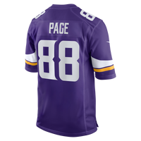 Minnesota Vikings Alan Page Purple Game Retired Player Jersey