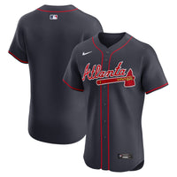 Atlanta Braves Navy Alternate Elite Jersey
